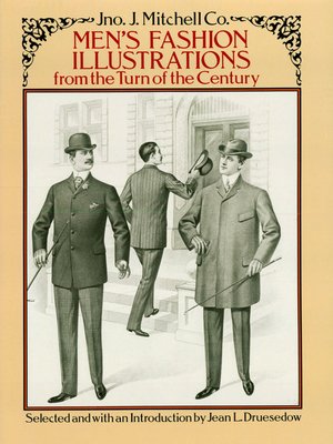 Men's Fashion Illustrations from the Turn of the Century - ebook